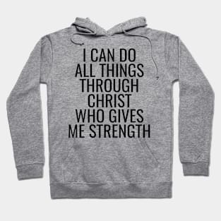 PHILIPPIANS 4:13 Hoodie